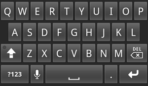 Klávesnice Android