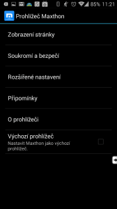 Internetový prohlížeč Maxthon