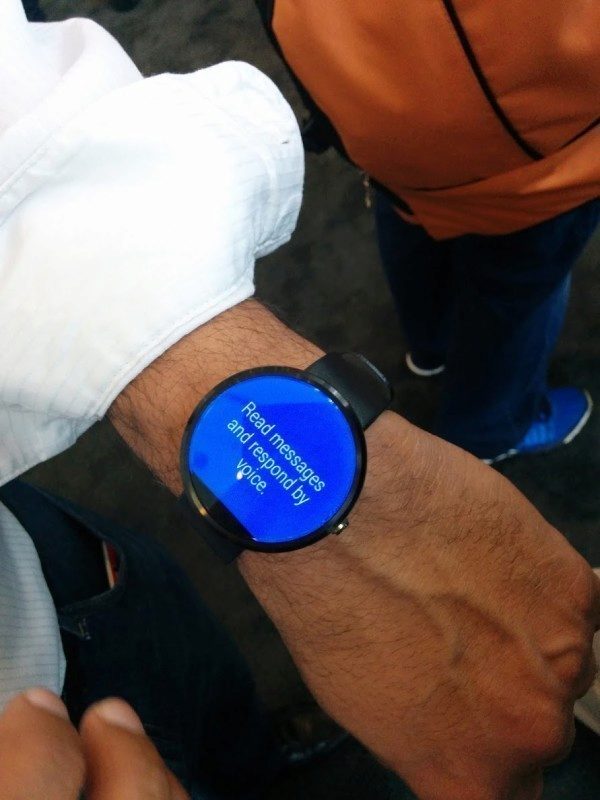 Google I:O Moto 360