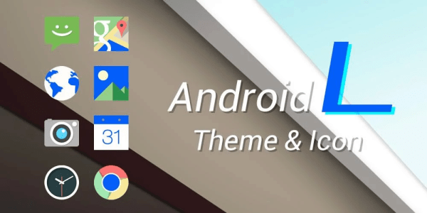 Android L Icons and Weather Skin