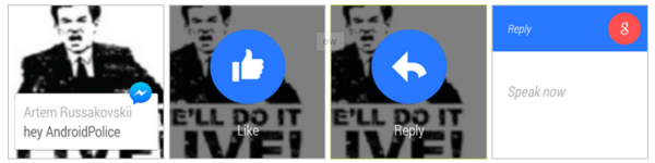 Facbook Messenger Android Wear