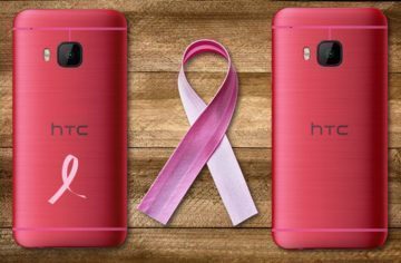 Růžové HTC One M9 vybočí z  davu a podpoří boj proti rakovině prsu