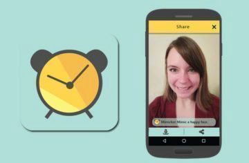 Aplikace Microsoft Mimicker Alarm: ranní vstávání s legračními obličeji