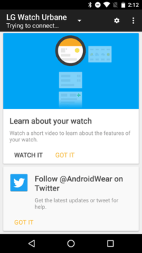 Android Wear v1.5 aplikace (1)