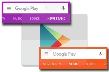 Google testuje v Obchodě Play rozhraní s oddělenými kategoriemi