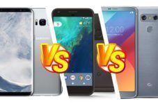 test Samsung Galaxy S8 vs LG G6 vs Google Pixel