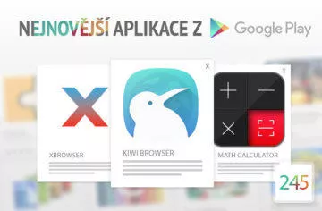 Nejnovější aplikace z Google Play #245: dva webové prohlížeče