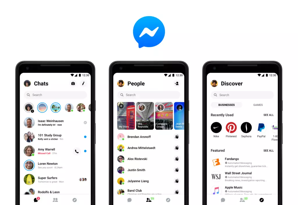 facebook messenger 4 redesign