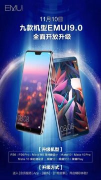 huawei honor aktualizace android 9 pie