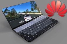 Huawei ohebný 5G telefon koncept