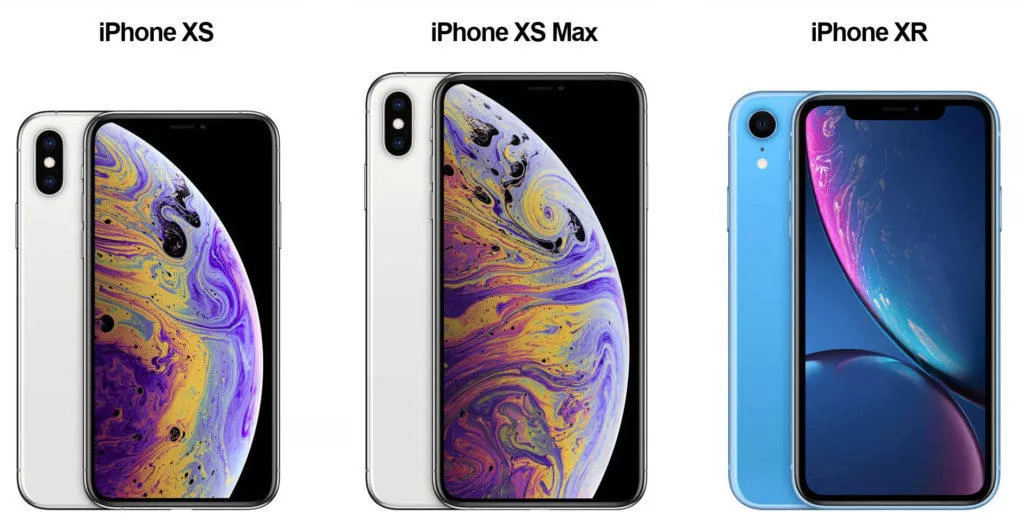 Apple iphone XS vs iPhone XS Max vs iPhone XR