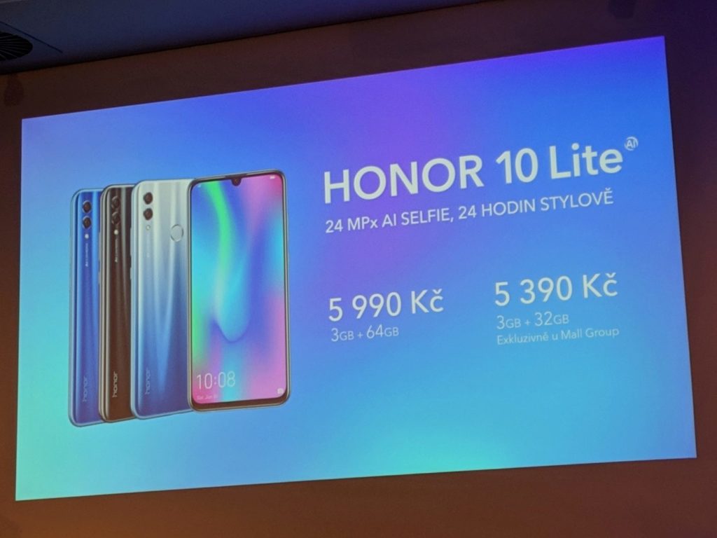 honor 10 lite cena v ceske republice