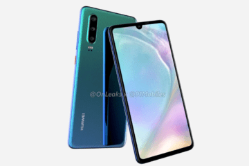 rendery huawei p30