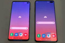 samsung galaxy s10+ displej design