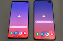 samsung galaxy s10+ displej design