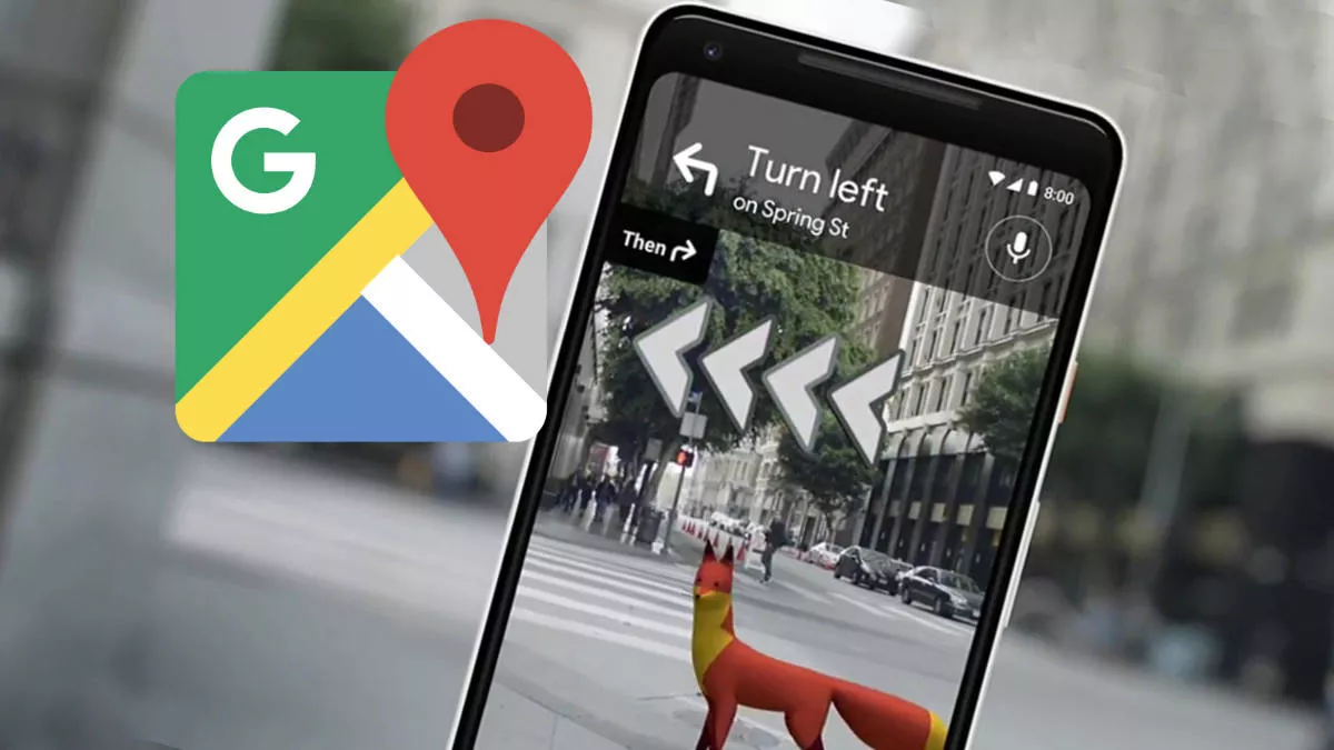 google maps ar