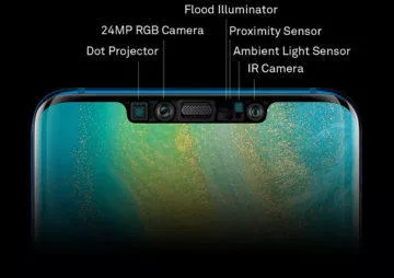 Huawei Mate 20 Pro 3D Face Unlock