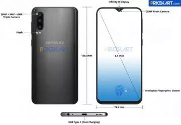 samsung galaxy a50 design