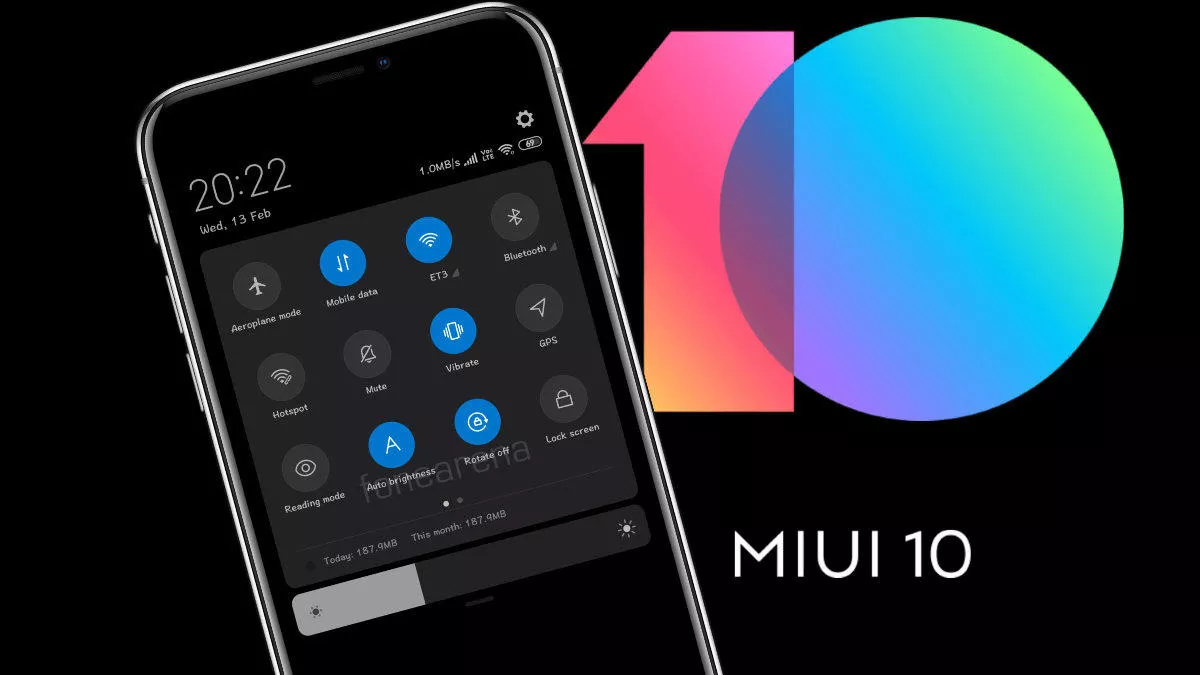 tmavy rezim nadstavba xiaomi miui 10