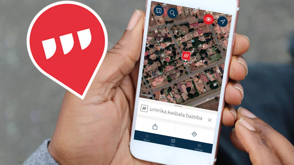 what3words navigace mapy android