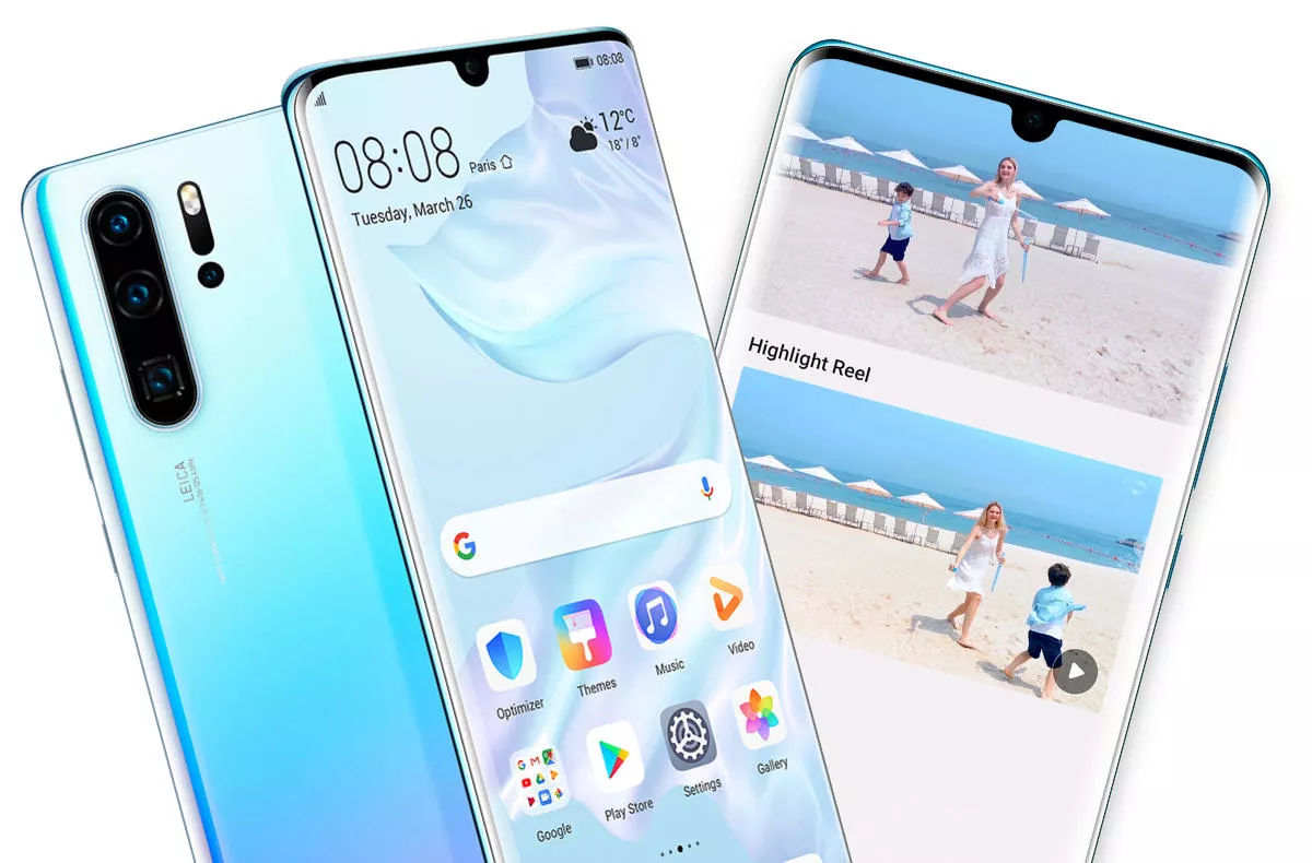 huawei P30 emui 9.1 nadstavba