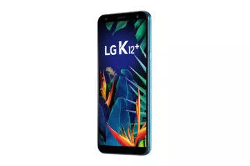 lg k12+ displej