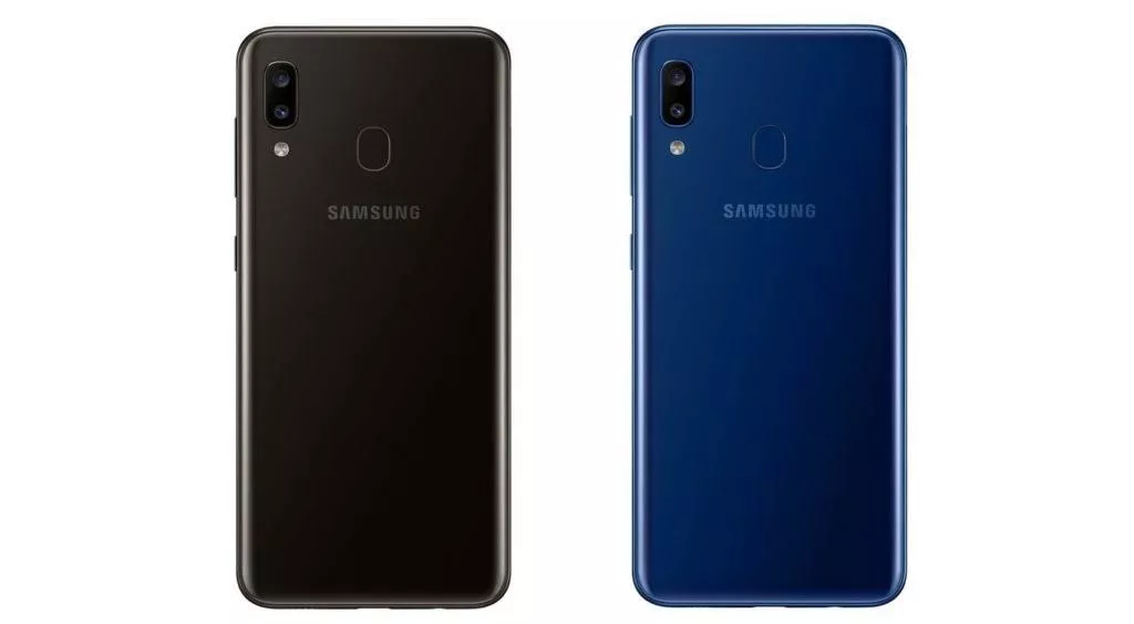 samsung galaxy a20 zadni strana