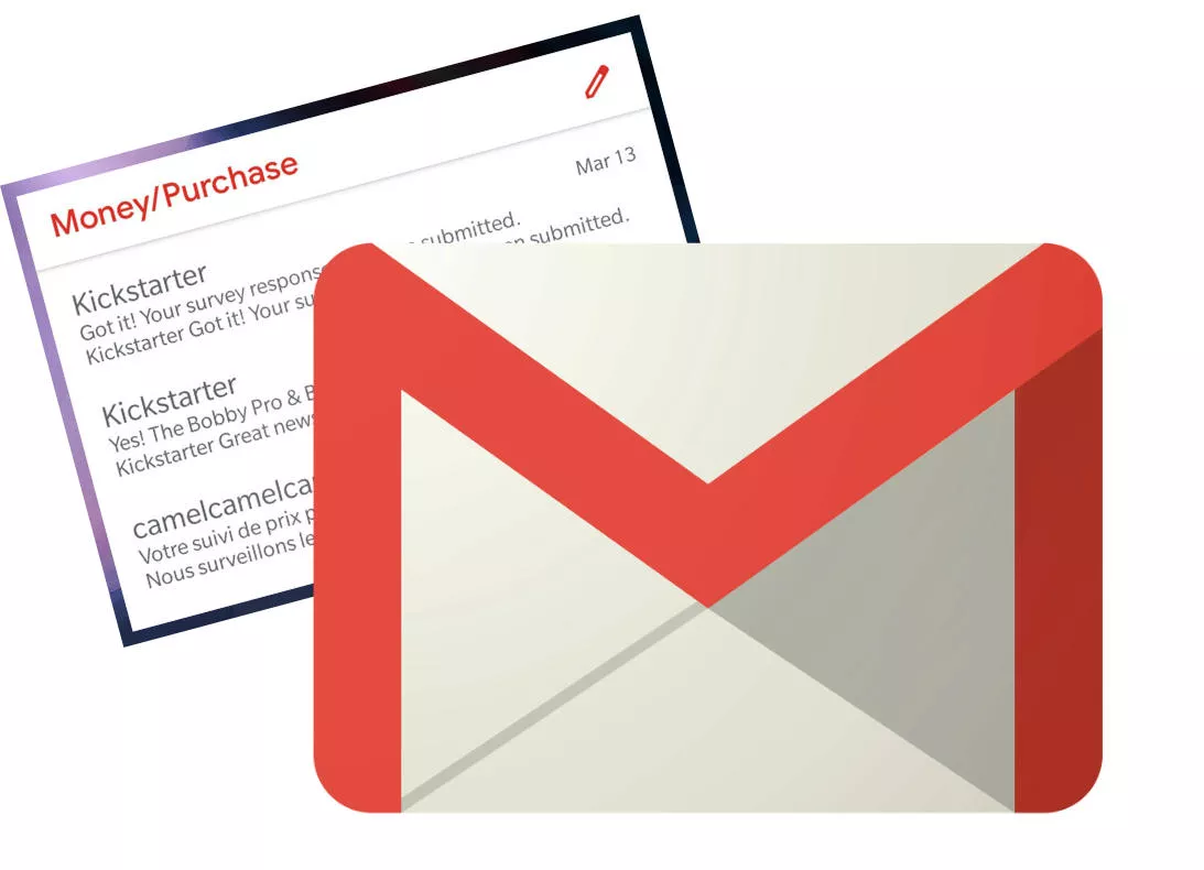 gmail novy widget google