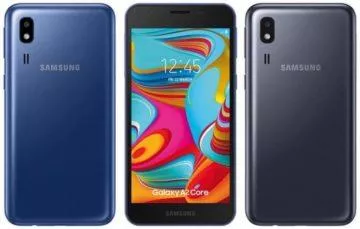 samsung galaxy a2 core design