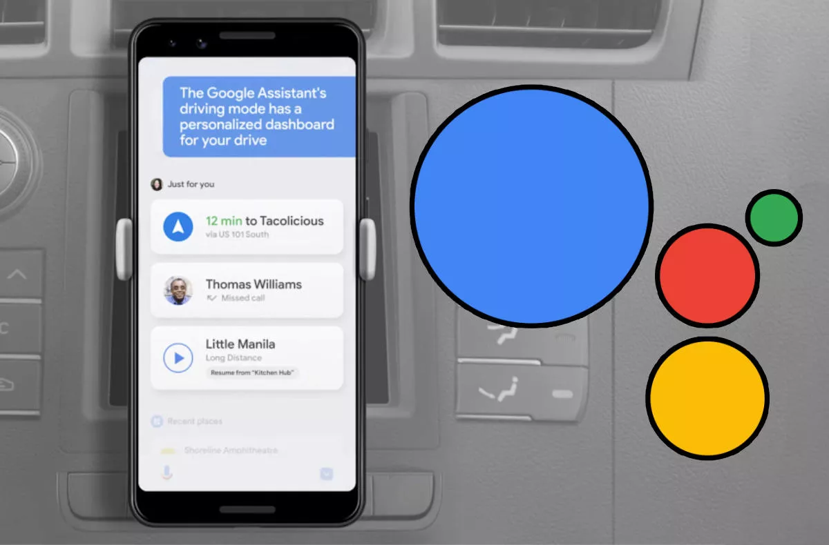 asistent google režim pro vozidla