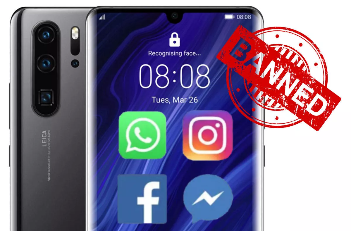 Facebook končí na mobilech Huawei