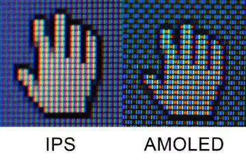 Vypalování displeje amoled vs ips