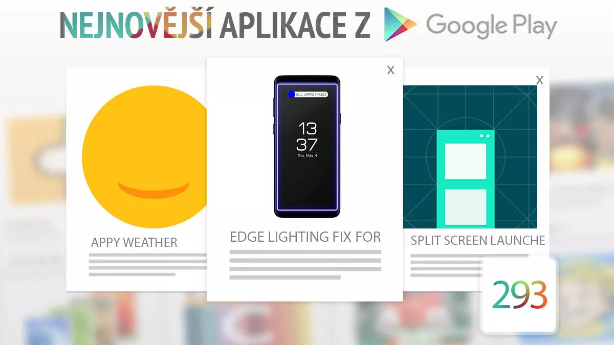 Nejnovější aplikace z Google Play #293: vylepšení telefonů Samsung