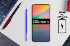 Samsung Galaxy Note 10 - rychlejší nabíjení