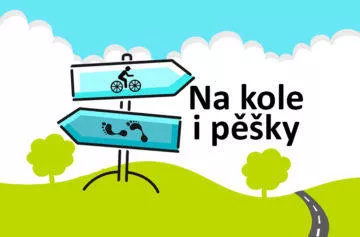 aplikace cyklostezky na kole i pěšky