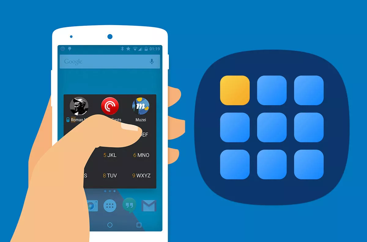 Aplikace AppDialer Pro: zapomeňte na pomalé launchery, používejte T9!