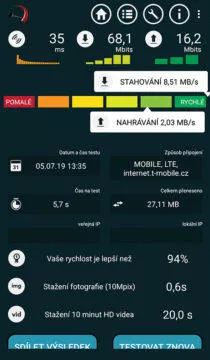 rychlost neomezený internet t-mobile