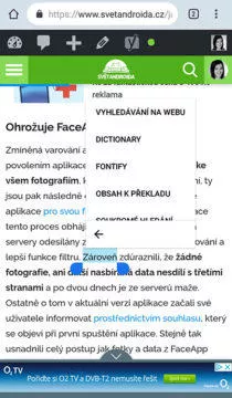 vyhledávání na webu google chrome