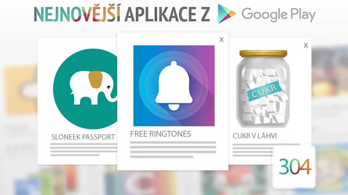 Nejnovější aplikace z Google Play #304: vyzváněcí tóny zdarma