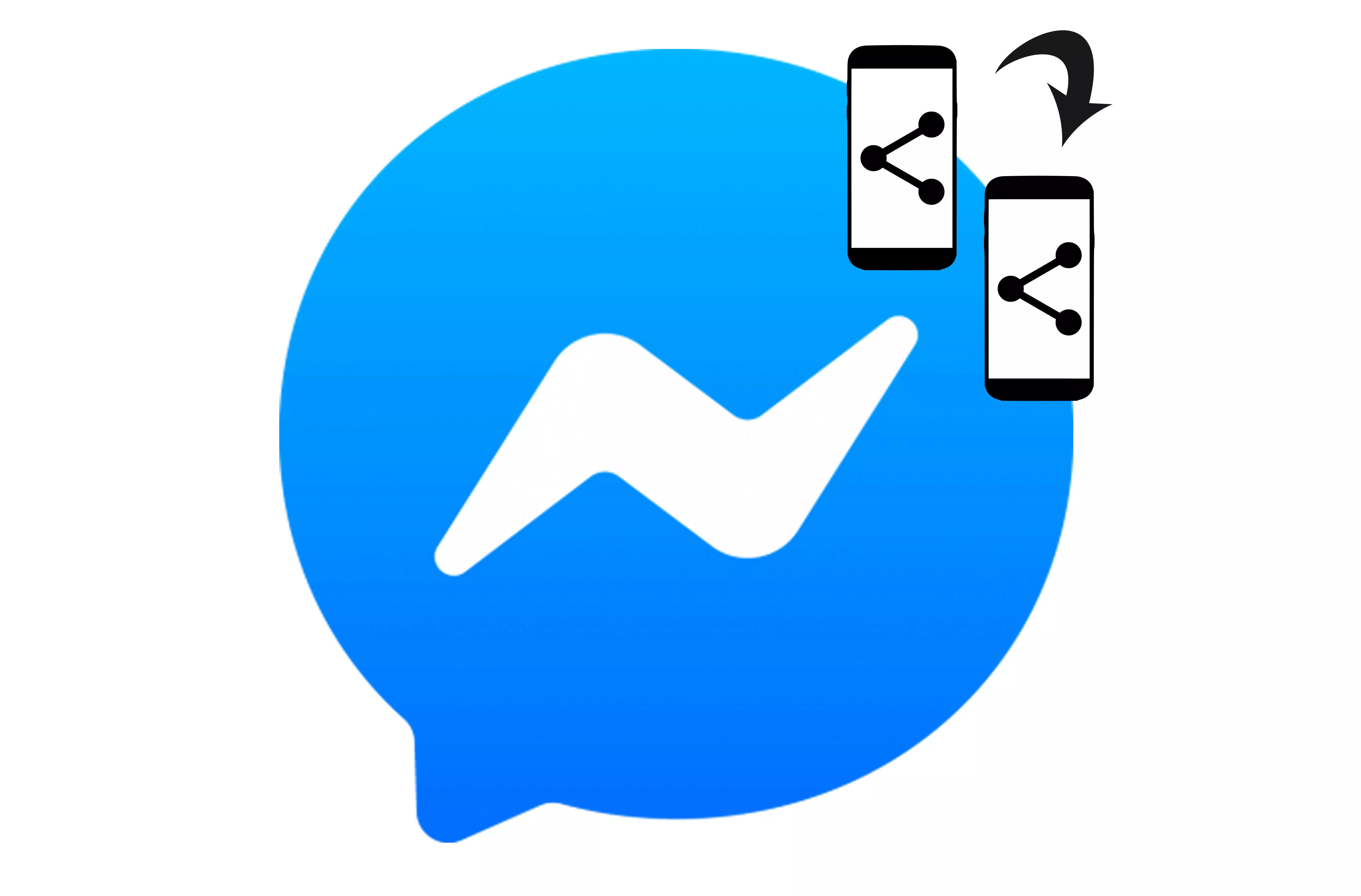 sdílení obrazovky messenger