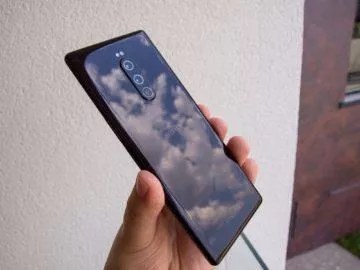 Sony Xperia 1  zadní strana