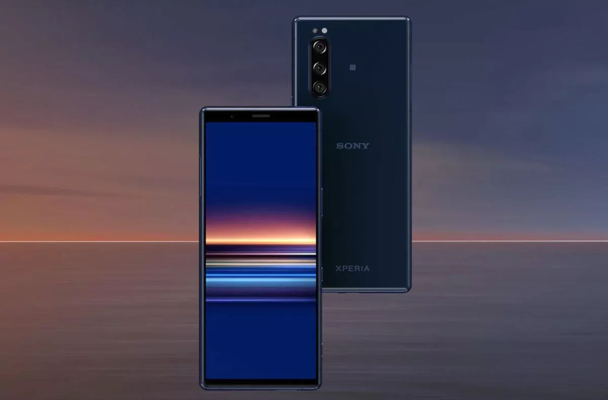 sony xperia 5 modra