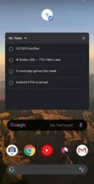 google tasks widget