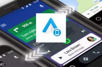 android auto phone screen android 10