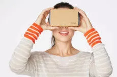 papírové brýle google cardboard