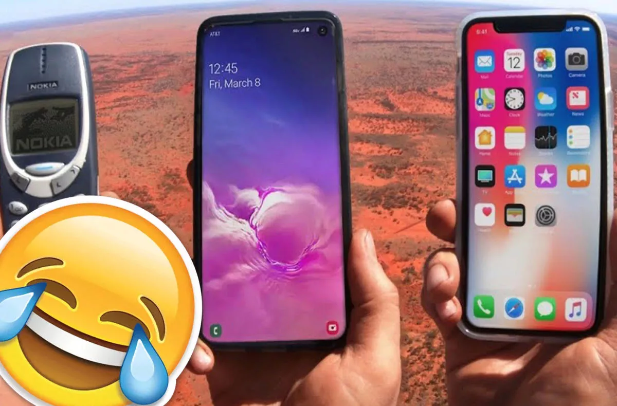 iphone 11 vyhození z vrtulníku