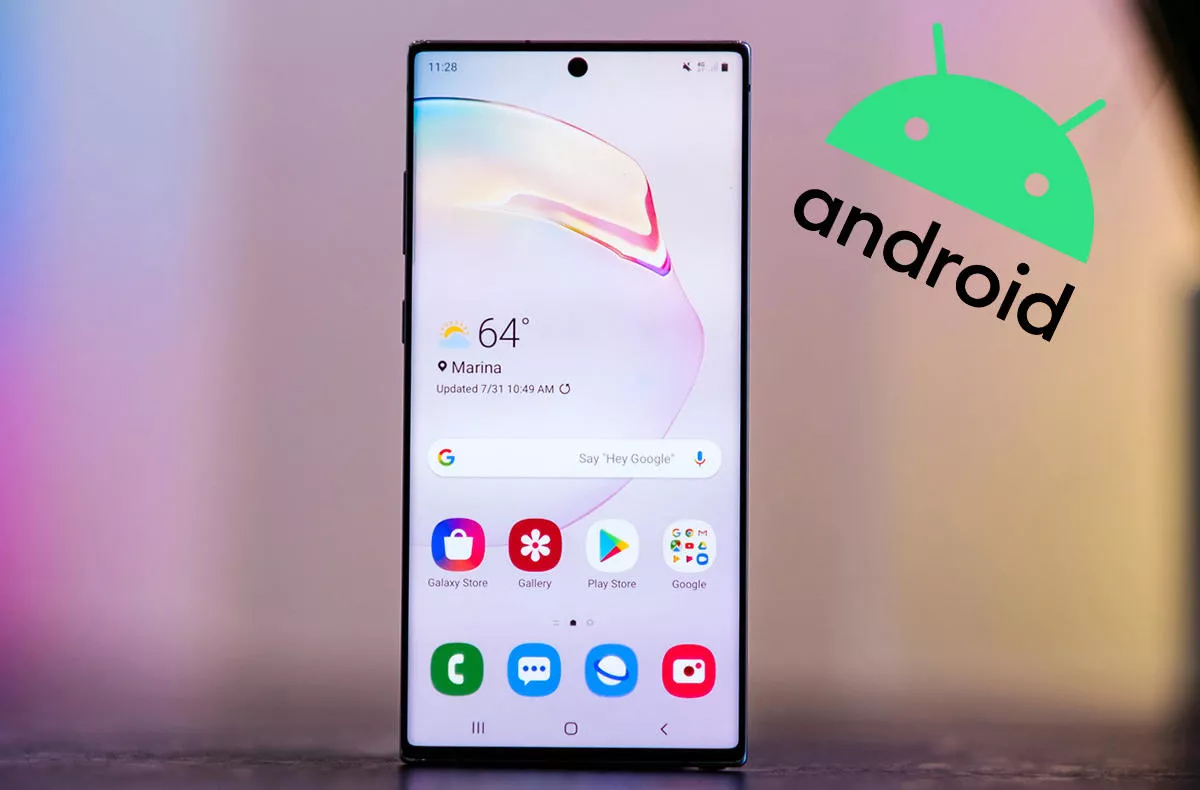 samsung galaxy note 10 aktualizace systému