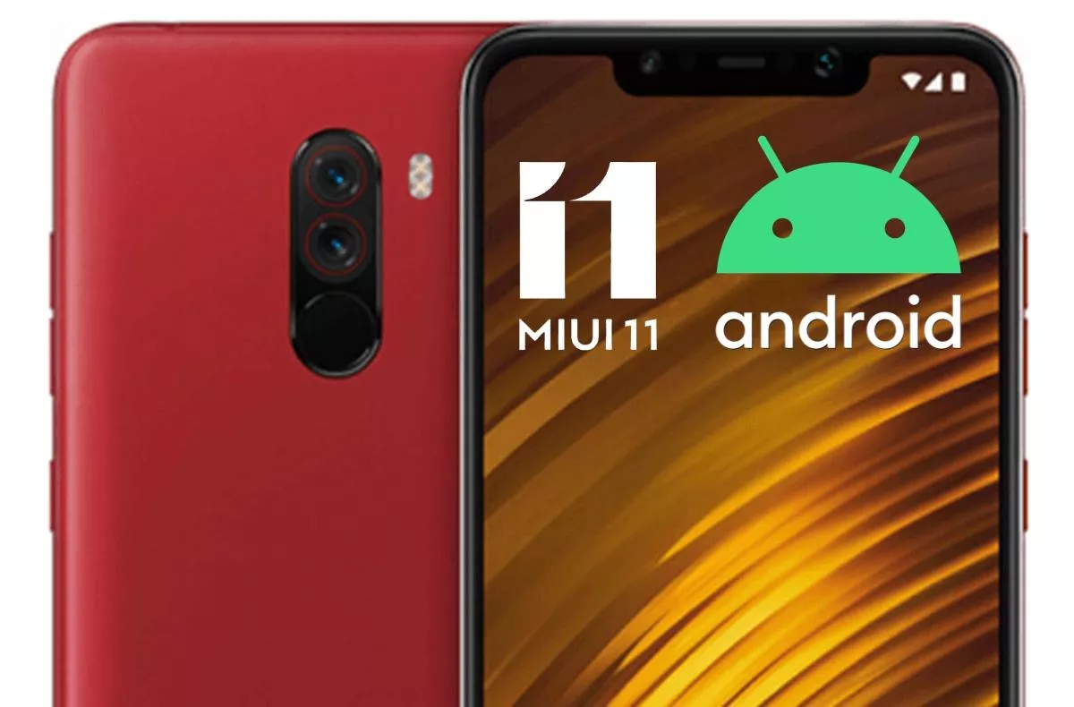 Pocophone F1 MIUI 11 Android 10