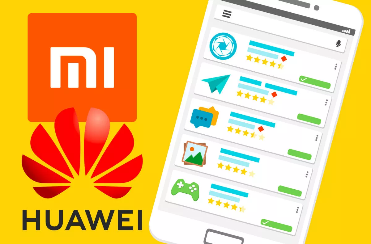 gdsa obchod aplikace xiaomi huawei bbk