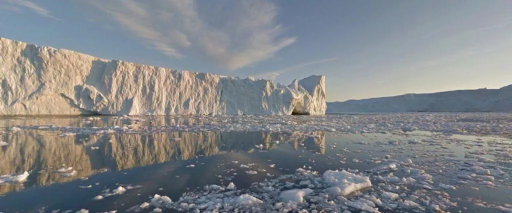 Street View fjord Ilulissat